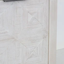 Banak Cuzco Buffet en bois massif blanc wild