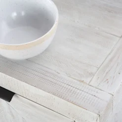 Banak Cuzco Table de nuit en bois massif