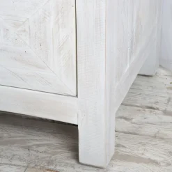 Banak Cuzco Table de nuit en bois massif