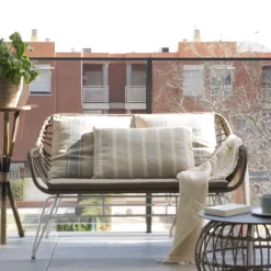 Banak Dakal Coussin pour canapé en lin et coton