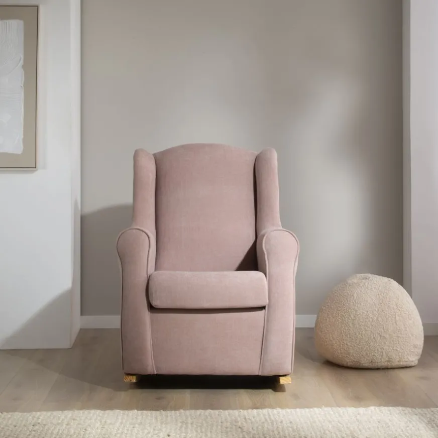 Banak Danat Fauteuil à bascule rose