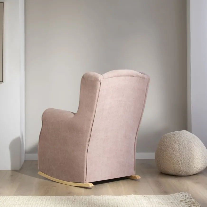 Banak Danat Fauteuil à bascule rose