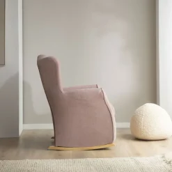 Banak Danat Fauteuil à bascule rose