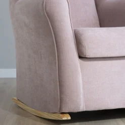 Banak Danat Fauteuil à bascule rose