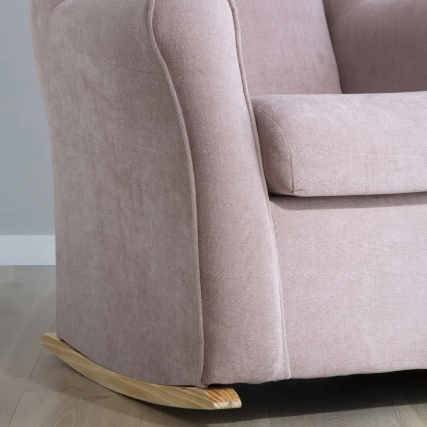 Banak Danat Fauteuil à bascule rose