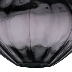 Banak Dasas Vase en verre recyclé gris