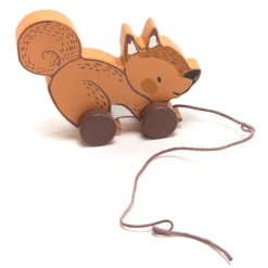 Enfant Banak De L'écureuil décoratif en bois