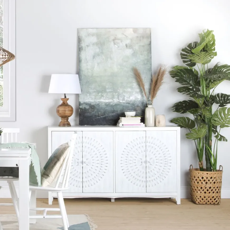 Banak Delhi Buffet blanc