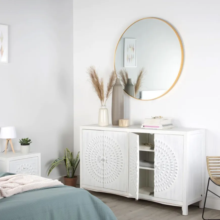 Banak Delhi Buffet blanc