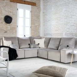 Banak Delta Canapé modulaire d'angle grand