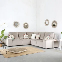 Banak Delta Canapé modulaire d'angle grand