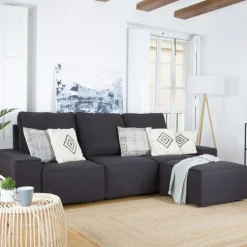 Banak Delta Canapé modulaire avec pouf