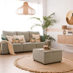 Banak Delta Canapé modulaire avec pouf