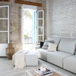 Banak Delta Canapé modulaire avec pouf