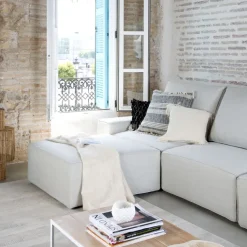 Banak Delta Puf carré tapissé