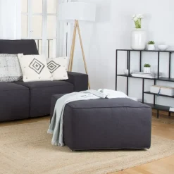 Banak Delta Puf carré tapissé