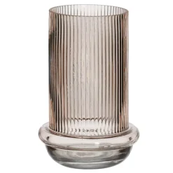 Banak Detas Vase en verre brun