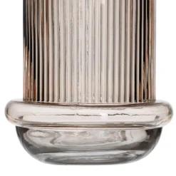 Banak Detas Vase en verre brun