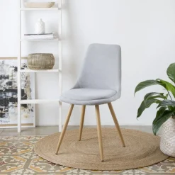 Banak Devon Chaise rembourrée gris