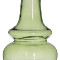 Banak Difos Vase en verre vert
