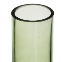 Banak Diros Vase en verre vert