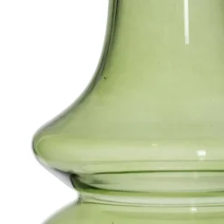 Banak Diros Vase en verre vert