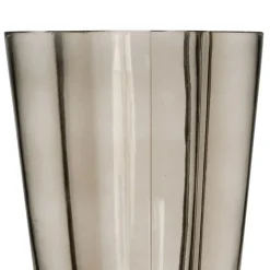 Banak Ditos Vase en verre gris