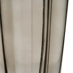 Banak Ditos Vase en verre gris