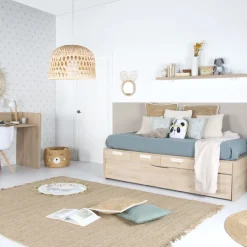 Enfant Banak Doroty Berceau convertible avec lit et tiroirs