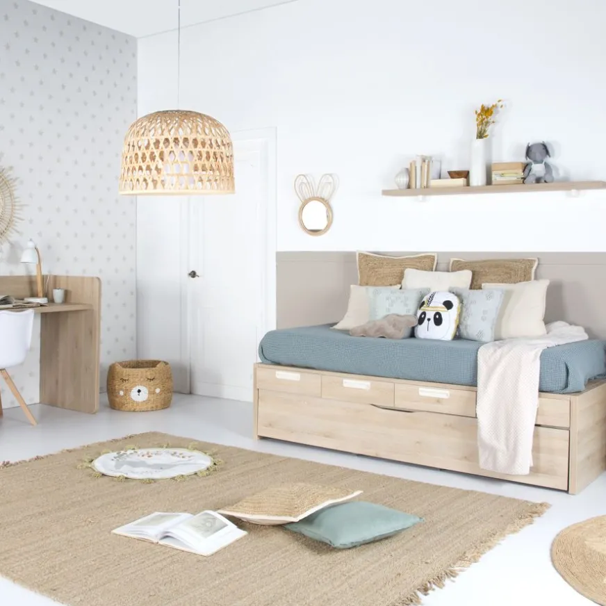 Enfant Banak Doroty Berceau convertible avec lit et tiroirs