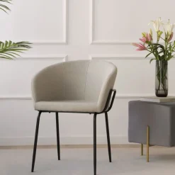Banak Dresde Chaise rembourrée beige