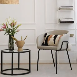 Banak Dresde Chaise rembourrée beige