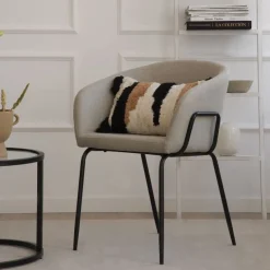 Banak Dresde Chaise rembourrée beige