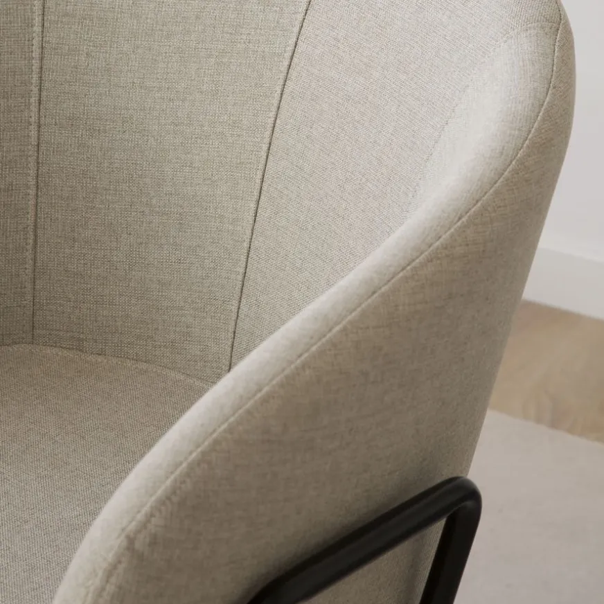 Banak Dresde Chaise rembourrée beige