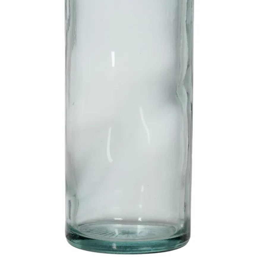 Banak Dudas Vase en verre recyclé naturel