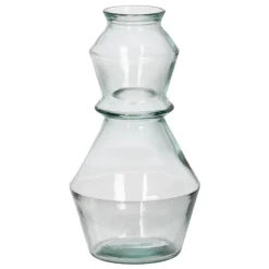 Banak Dukas Vase en verre recyclé naturel