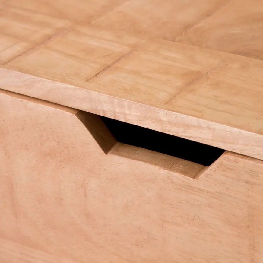 Banak Eifel Sinfonier en bois de manguier et métal