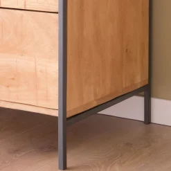 Banak Eifel Sinfonier en bois de manguier et métal