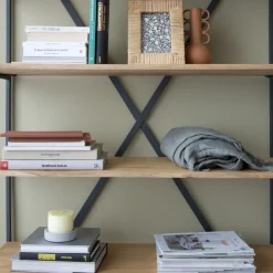 Banak Eifel étagère en bois de manguier et métal 100