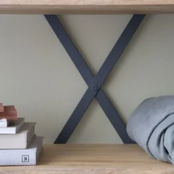 Banak Eifel étagère en bois de manguier et métal 100