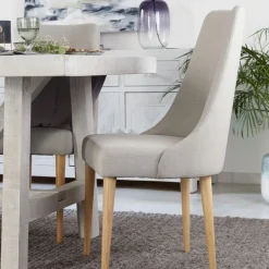 Banak Elisa Chaise rembourrée beige