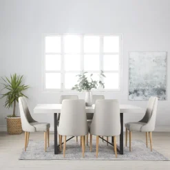 Banak Elisa Chaise rembourrée beige