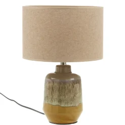 Banak Elmas La lampe de table en céramique et coton