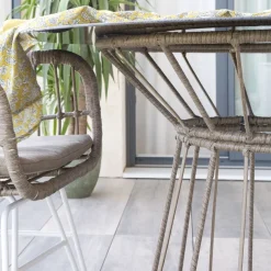 Banak Ensemble Table et 4 chaises mattia