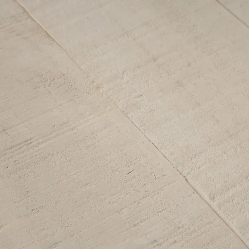 Banak Enzo Buffet en bois massif et métal couleur blanc wild