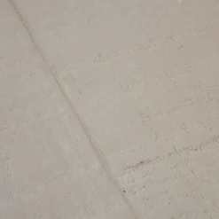 Banak Enzo Table de nuit en bois massif et métal couleur blanc wild