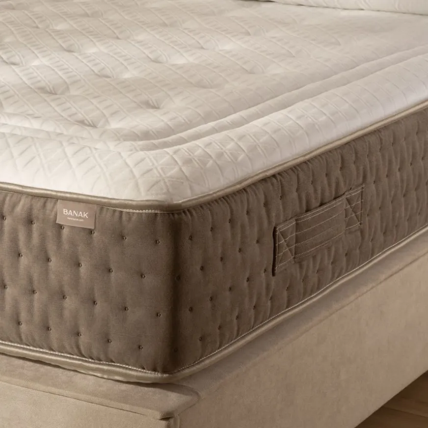 Banak Epona Matelas à ressorts ensachés et viscoélastique 150 x 190 cm