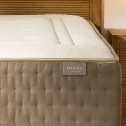 Banak Epona Matelas à ressorts ensachés et viscoélastique 150 x 190 cm