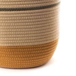 Banak Ertam Ensemble de 2 paniers en coton