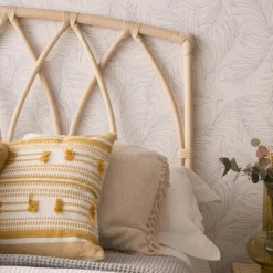 Banak Ezar T&ecirc;te de lit en rotin naturel pour lit de 150 et 160